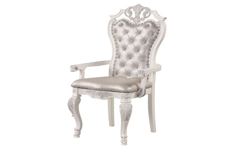Victoria White Dining Room Set by Cosmos Furniture at Eve Furniture