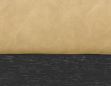 Vida 49″ Sand Vegan Leather Dining Bench by Steve Silver at Eve Furniture