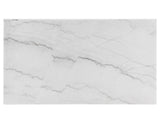 Vida 72″ White Marble Top Dining Table, Black Finish by Steve Silver at Eve Furniture