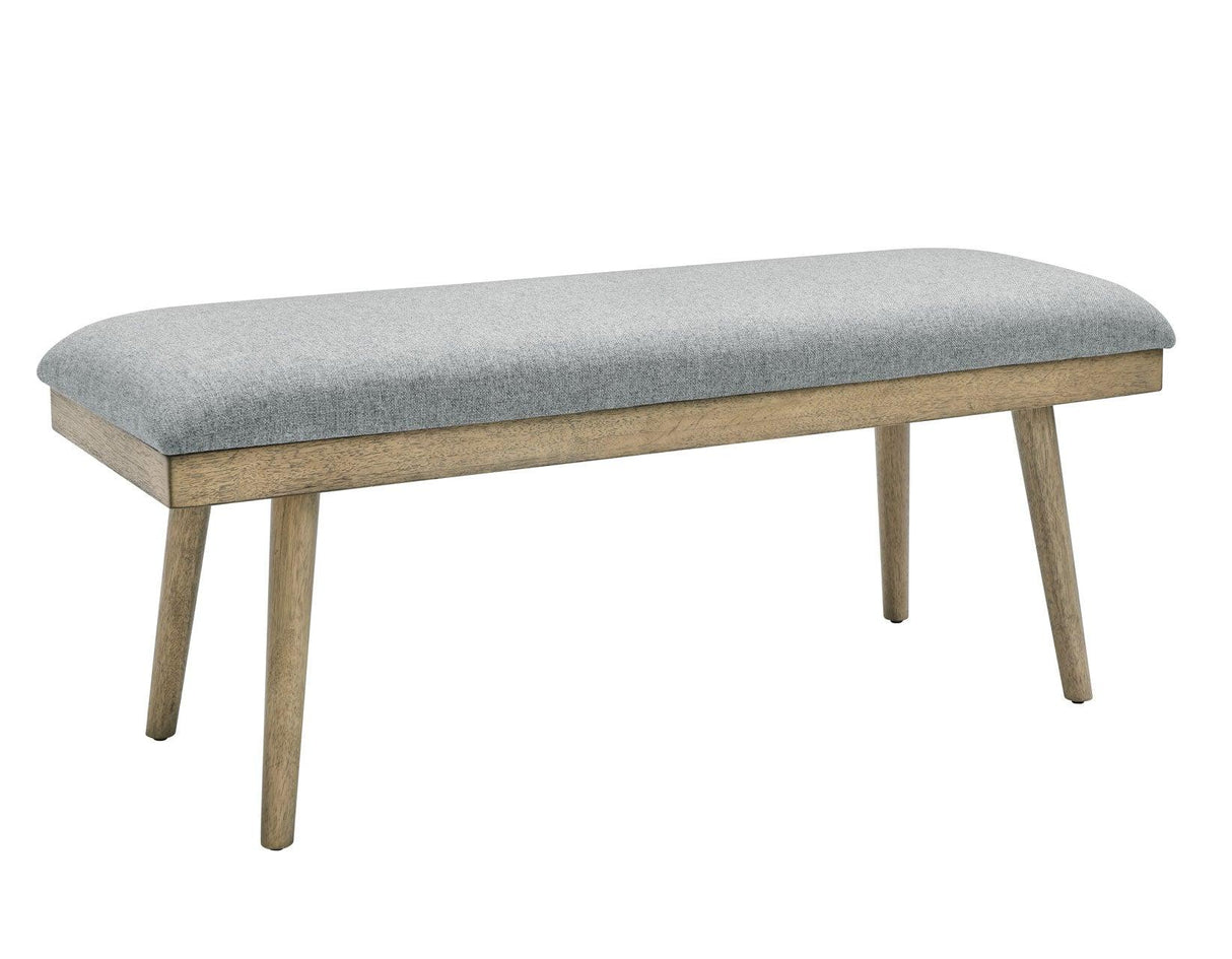 Vida Gray Dining Bench by Steve Silver at Eve Furniture