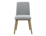 Vida Gray Upholstered Side Chair, Set of 2 by Steve Silver at Eve Furniture