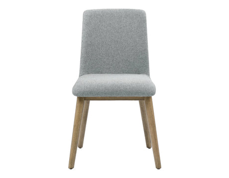 Vida Gray Upholstered Side Chair, Set of 2 by Steve Silver at Eve Furniture