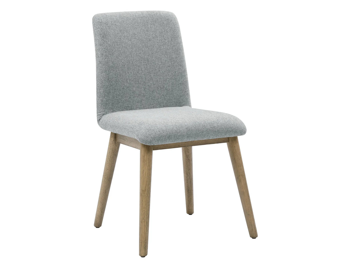 Vida Gray Upholstered Side Chair, Set of 2 by Steve Silver at Eve Furniture