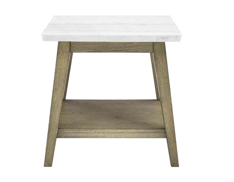 Vida Marble Top End Table by Steve Silver at Eve Furniture