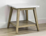 Vida Marble Top End Table by Steve Silver at Eve Furniture