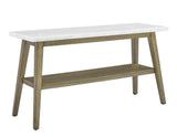 Vida Marble Top Sofa Table by Steve Silver at Eve Furniture