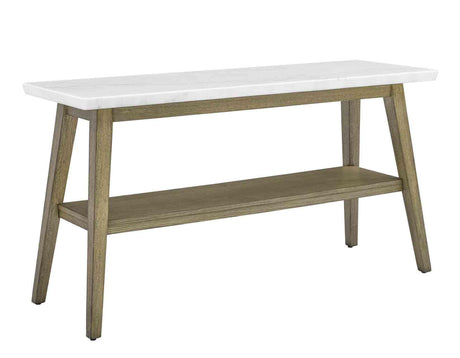 Vida Marble Top Sofa Table by Steve Silver at Eve Furniture