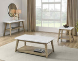 Vida Marble Top Sofa Table by Steve Silver at Eve Furniture