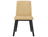 Vida Sand Vegan Leather Side Chair, Set of 2 by Steve Silver at Eve Furniture