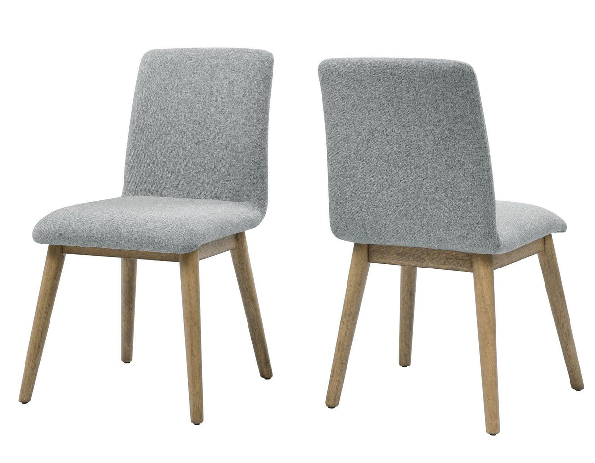 Vida Upholstered Side Chair, Gray by Steve Silver at Eve Furniture