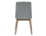 Vida Upholstered Side Chair, Gray by Steve Silver at Eve Furniture