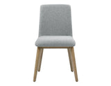 Vida Upholstered Side Chair, Gray by Steve Silver at Eve Furniture