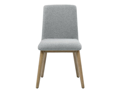 Vida Upholstered Side Chair, Gray by Steve Silver at Eve Furniture