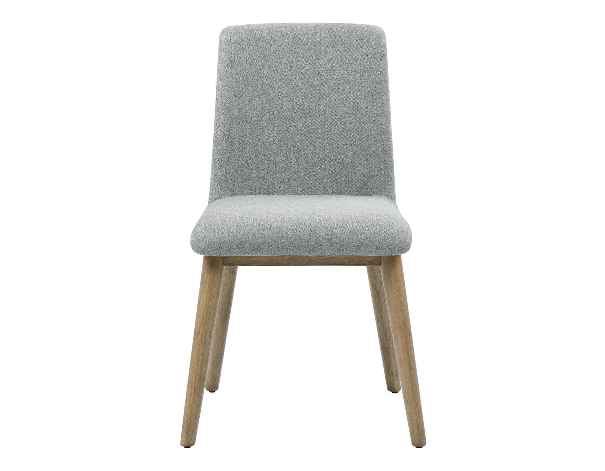 Vida Upholstered Side Chair, Gray