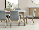 Vida White Marble Top Server by Steve Silver at Eve Furniture