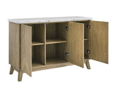 Vida White Marble Top Server by Steve Silver at Eve Furniture