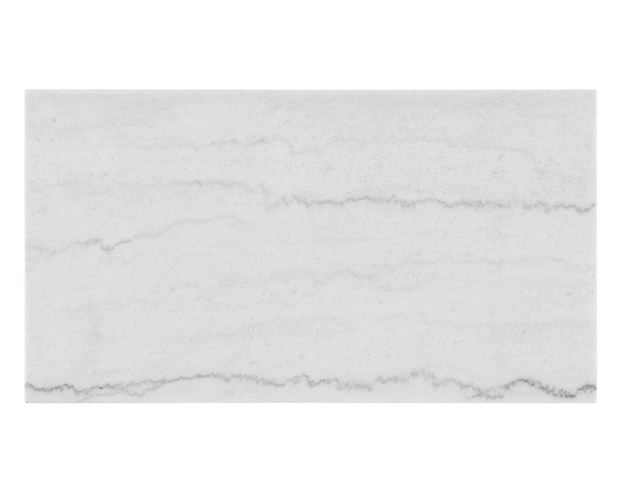 Vida Black Finish Marble Top 3-Piece Table Set by Steve Silver at Eve Furniture