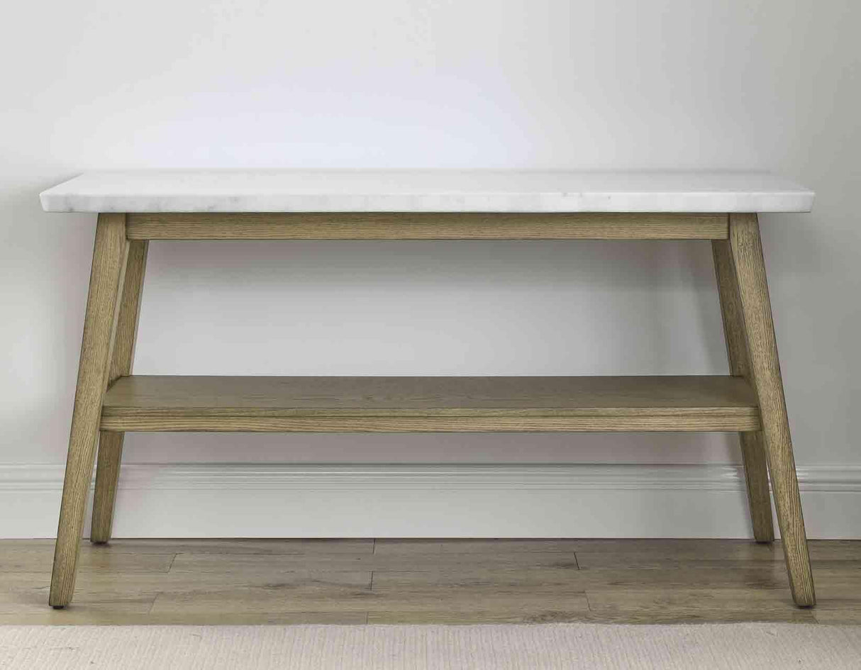 Vida Marble Top Sofa Table by Steve Silver at Eve Furniture