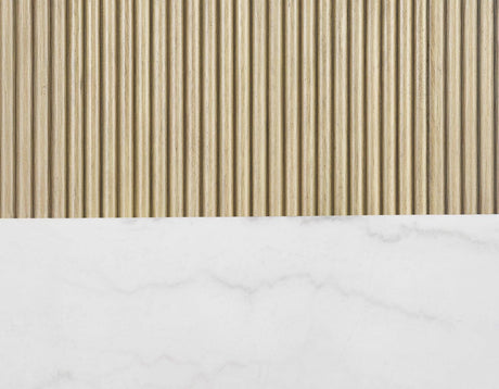 Vida Marble Top WIne Cabinet, Blonde Finish by Steve Silver at Eve Furniture