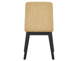 Vida Vegan Leather Side Chair, Sand by Steve Silver at Eve Furniture