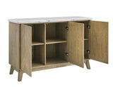 Vida White Marble Top Server by Steve Silver at Eve Furniture