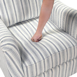 Vienna Beige Swivel Chair by Homelegance at Eve Furniture