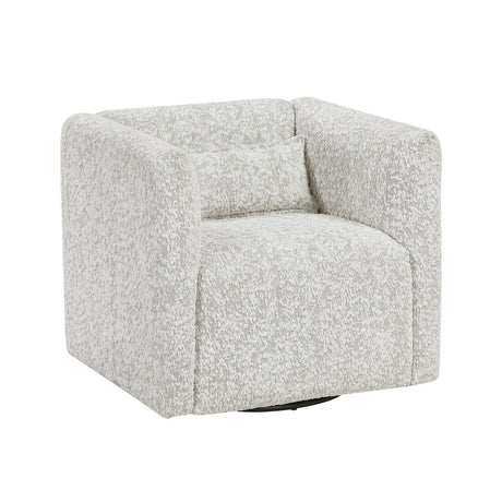 Vienna Beige Swivel Chair by Homelegance at Eve Furniture