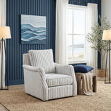 Vienna Beige Swivel Chair by Homelegance at Eve Furniture