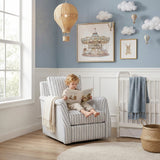 Vienna Beige Swivel Chair by Homelegance at Eve Furniture