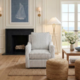 Vienna Beige Swivel Chair by Homelegance at Eve Furniture
