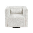 Vienna Beige Swivel Chair by Homelegance at Eve Furniture