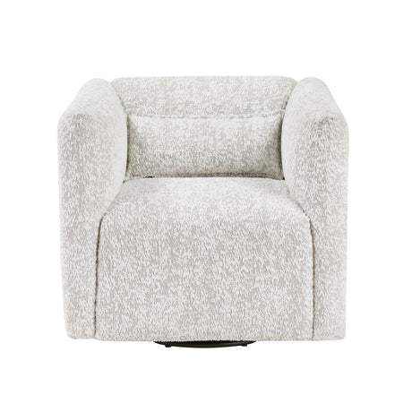 Vienna Beige Swivel Chair by Homelegance at Eve Furniture