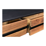 Vienna Light Brown Console Table by MOES at Eve Furniture