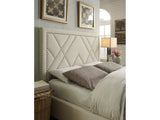 Vienne Nailhead Patterned Upholstered Headboard in Powder by Modus Furniture at Eve Furniture