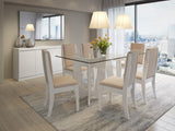 Viennese Sideboard in White Gloss by Manhattan Comfort at Eve Furniture