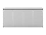 Viennese Sideboard in White Gloss by Manhattan Comfort at Eve Furniture