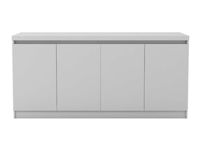 Viennese Sideboard in White Gloss by Manhattan Comfort at Eve Furniture