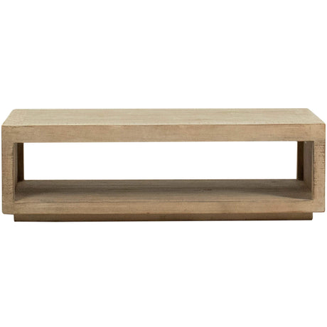 Viera Coffee Table, Light Warm Wash by Dovetail at Eve Furniture