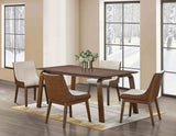Viken Walnut Dining Table by Furniture of America at Eve Furniture