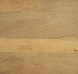Viktor 55"L Light Brown Solid Wood Coffee Table by Mercana at Eve Furniture