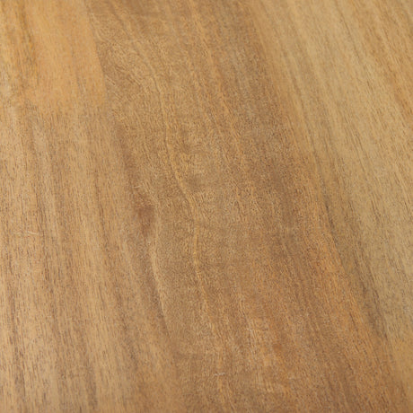 Viktor Light Brown Solid Wood Dining Table by Mercana at Eve Furniture