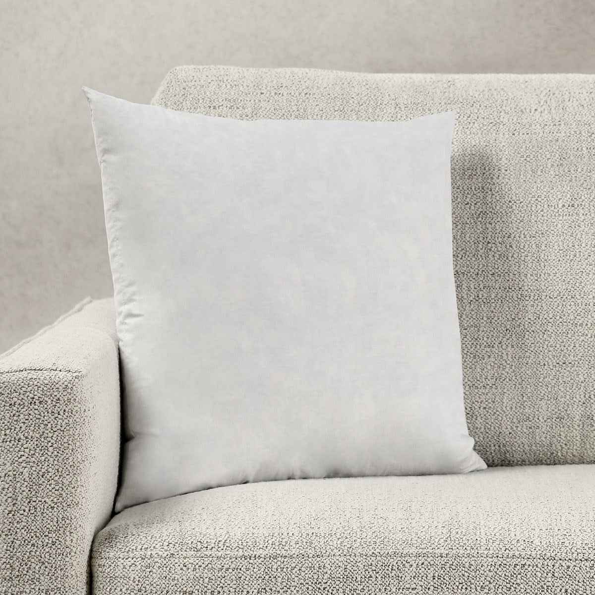 Villa Feather White Down Insert for Pillow Multiple Sizes Throw Pillow (Set of 2) by Classic Home at Eve Furniture