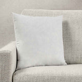 Villa Feather White Down Insert for Pillow Multiple Sizes Throw Pillow (Set of 2) by Classic Home at Eve Furniture