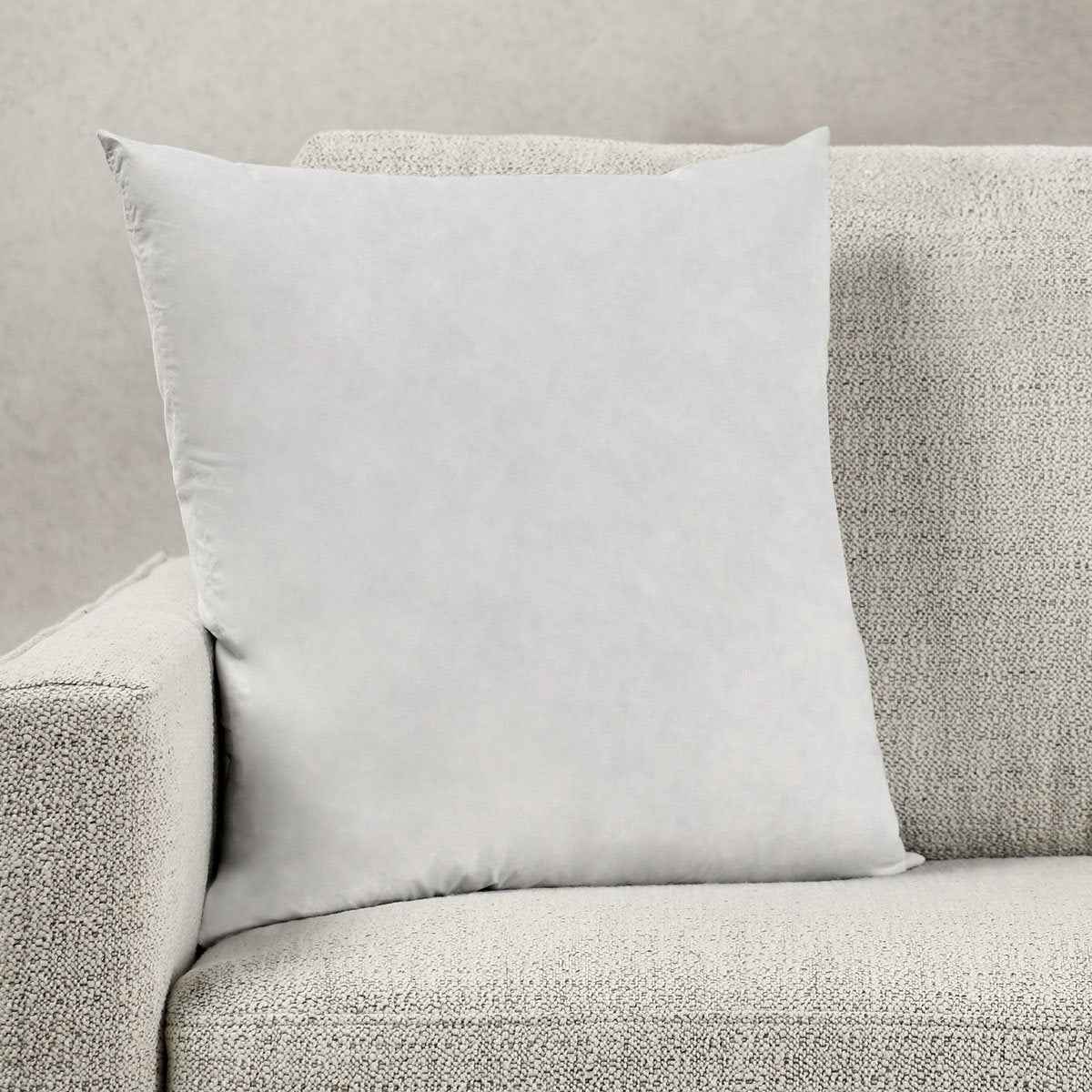 Villa Feather White Down Insert for Pillow Multiple Sizes Throw Pillow (Set of 2) by Classic Home at Eve Furniture