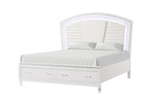 Villa White Bedroom Platform Bedroom Set by New Era Innovations at Eve Furniture
