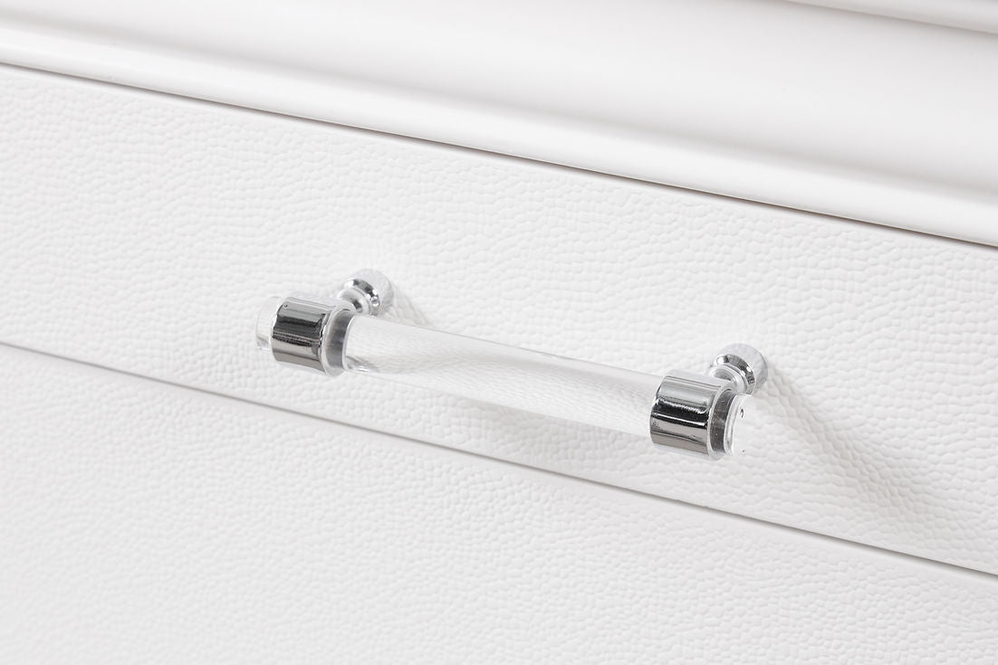 Villa White Bedroom Platform Bedroom Set by New Era Innovations at Eve Furniture