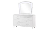 Villa White Bedroom Platform Bedroom Set by New Era Innovations at Eve Furniture