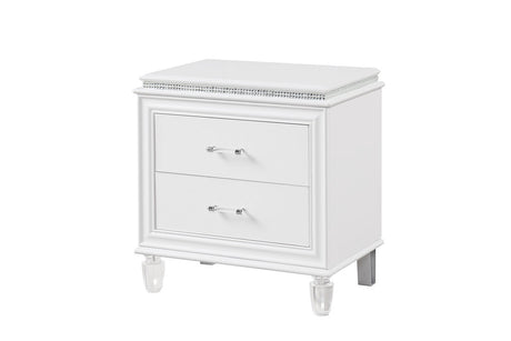 Villa White Bedroom Platform Bedroom Set by New Era Innovations at Eve Furniture