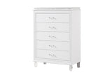 Villa White Bedroom Platform Bedroom Set by New Era Innovations at Eve Furniture