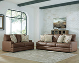 VillaCourt Caramel Living Room Set by Ashley at Eve Furniture